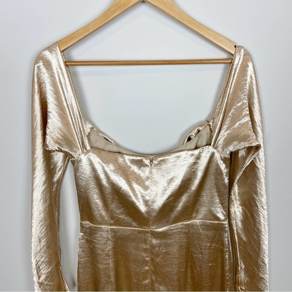 ❤️Majorelle Cecilia Midi Dress in Champagne Size S - Picture 9 of 14